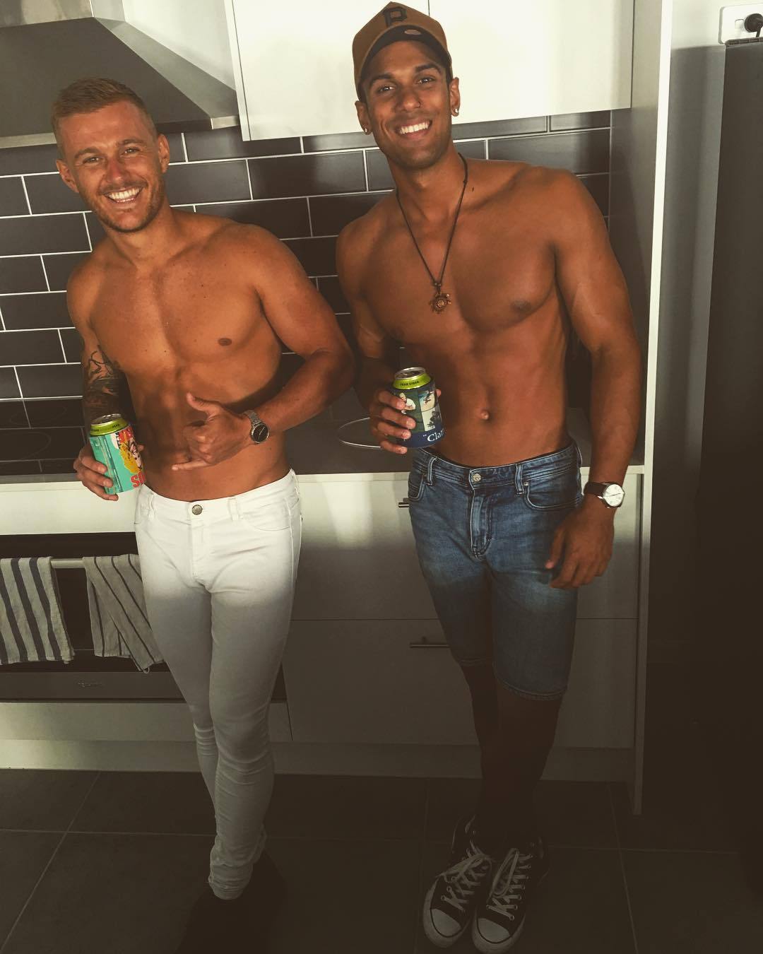 two-sexy-bad-boys-shirtless-fit-body-smiling