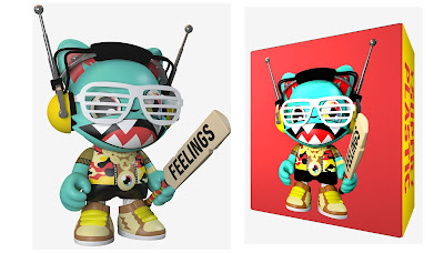 Fashion Accident “Def Beat” SuperJanky 8” Vinyl Figure by Superplastic