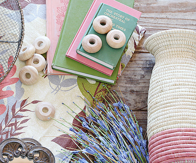 How to Create a Boho Spring Vignette with Thrift Store Finds
