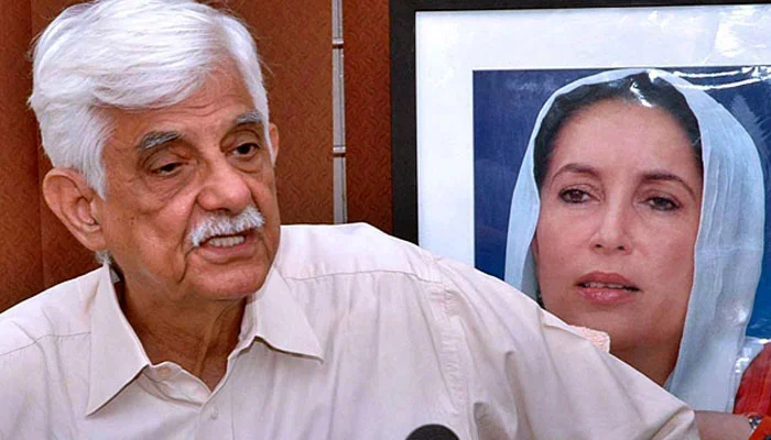 Taj Haider's burial will be held within the premises of Abdullah Shah Ghazi's mausoleum.