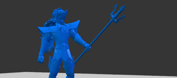 Personajes de Saint Seiya para impresión 3D - Caballeros de Oro - Poseidón - Caballeros de Bronce - Guerreros de Asgard - Caballeros del Zodiaco