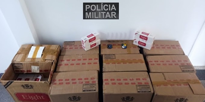 Polícia apreende mais de 100 mil cigarros clandestinos em Lagarto-SE