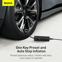 Portable Smart Digital Car Bike Tire Inflator