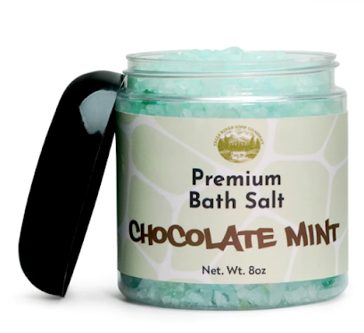 Chocolate Mint Detox Bath Salt Body Scrub