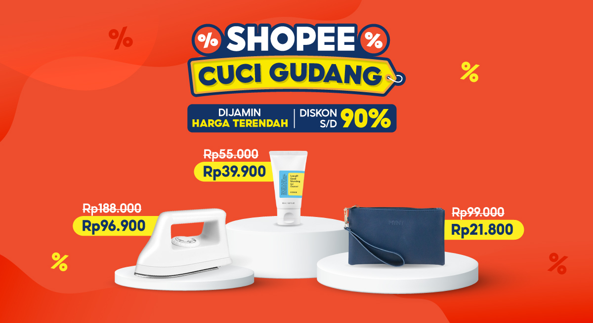 Shopee Cuci Gudang