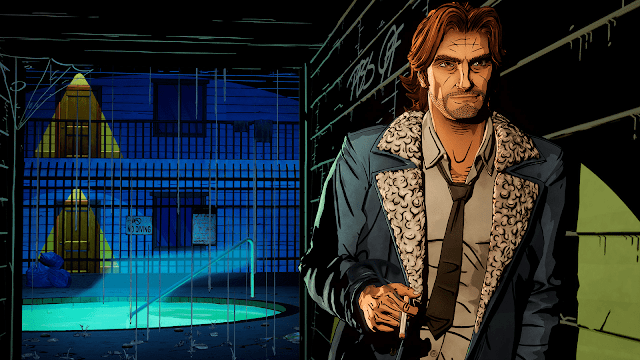 Screencap of Bigby in The Wolf Among Us 2 trailer