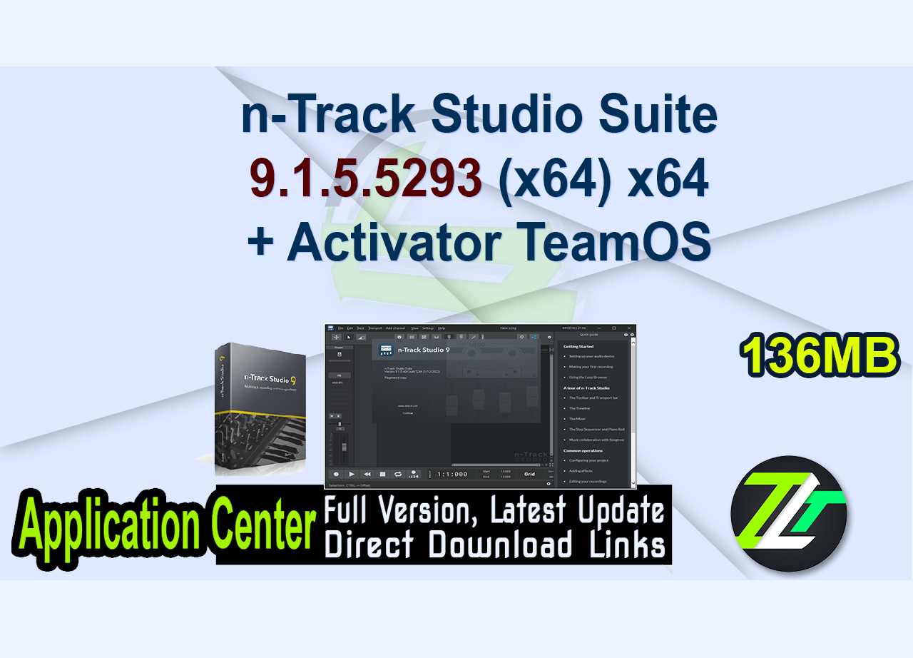 n-Track Studio Suite 9.1.5.5293 (x64) x64 + Activator TeamOS