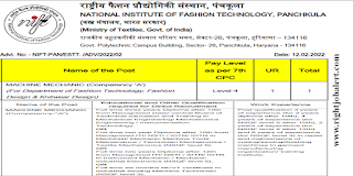 Diploma Mechanical Engineering  Mechatronics Engineering  Instrumentation Technology Jobs in NIFT