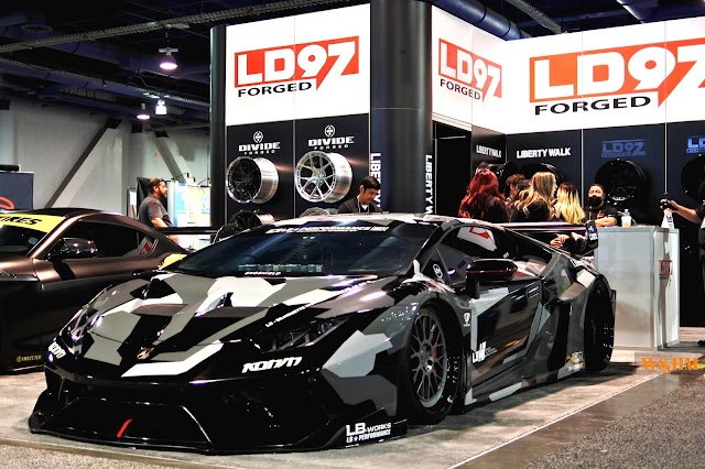 Cool Lambo Show Car for LD97 Forged at 2021 SEMA Show @semashow #sema