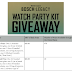 Bosch Watch Party Fooji Kit Giveaway - 490 Winners Nationwide. Win a Martini Glass, Olives, Chocolates, Popcorn and Michael Connelly Book. Limit one entry, Ends 10/13