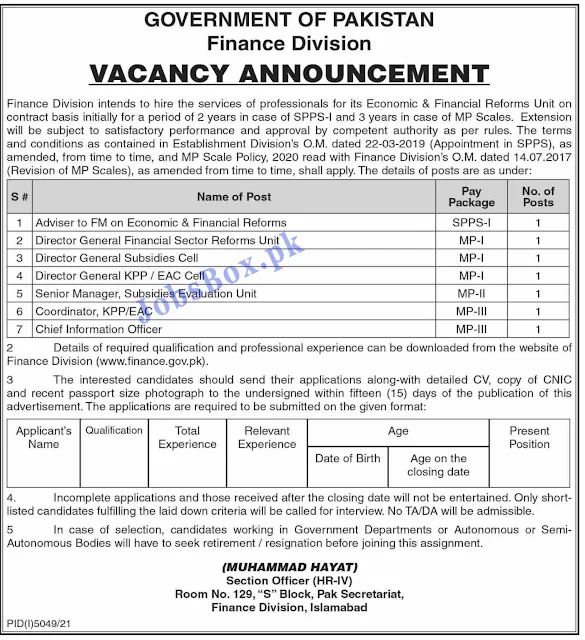 ministry-of-finance-jobs-application-form