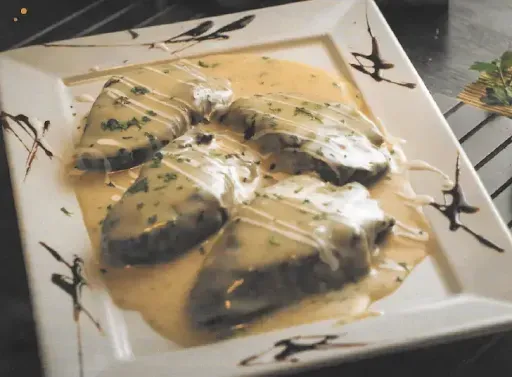 Filet mignon di vitella con fonduta di gorgonzola