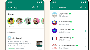 What are WhatsApp channels?