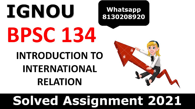 BPSC 134 Solved Assignment 2021-22