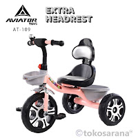 sepeda roda tiga anak aviator at109 baby tricycle