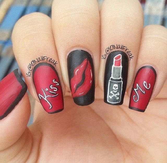 Easy Nail Art Designs || Valentines Day Nail Ideas