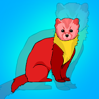 Play Games2Jolly Red Color Marten Escape