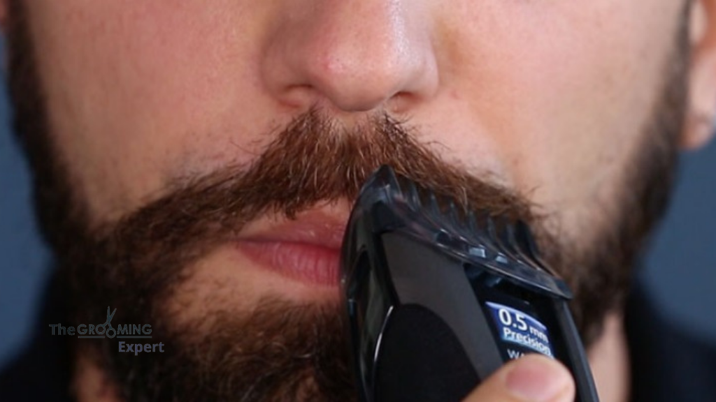 Grooming and Maintenance handlebar mustache