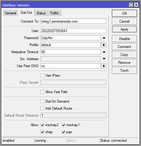 Tutorial Konfigurasi VPN Remote