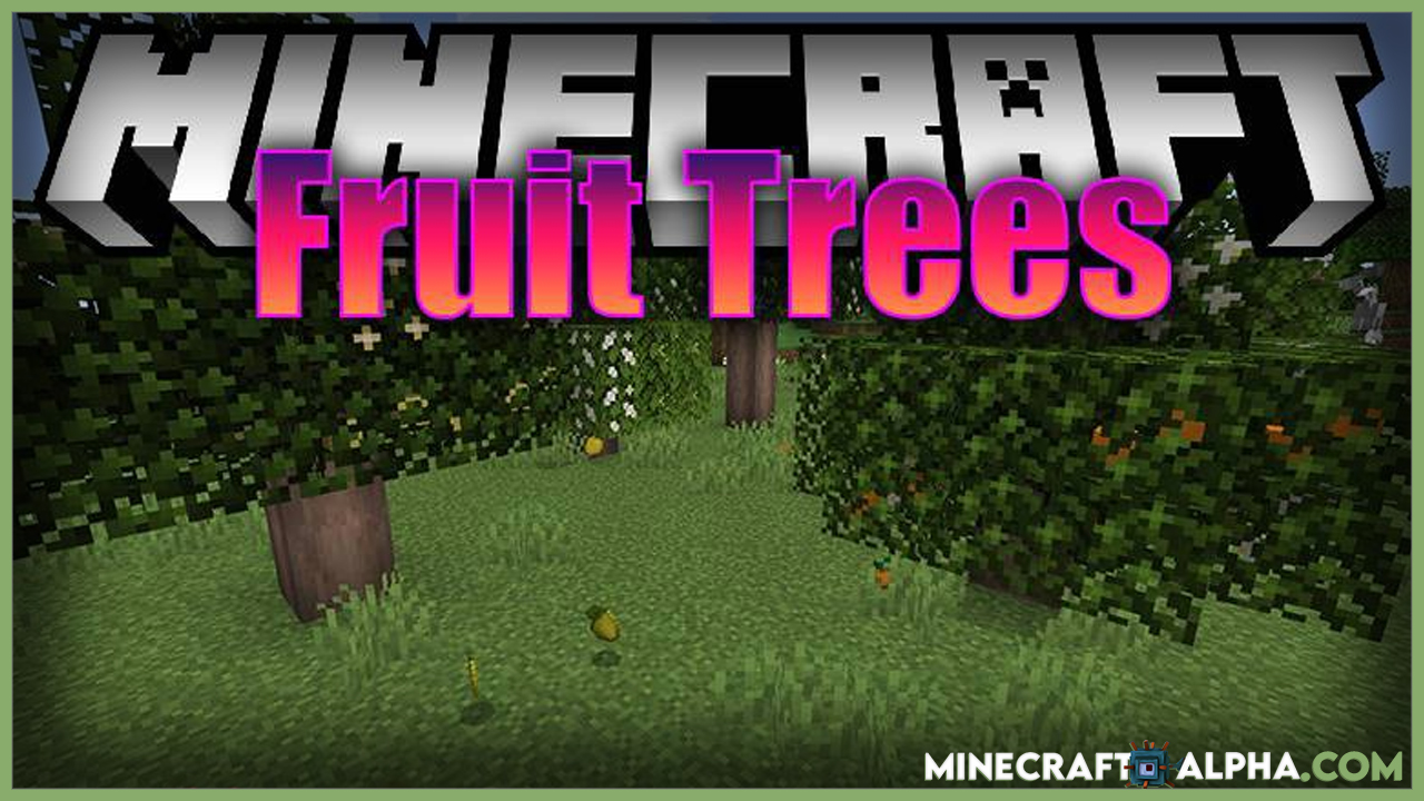 Fruit Trees Mod 1.18.1 (Orange, Lemon, Lime, Mandarin)
