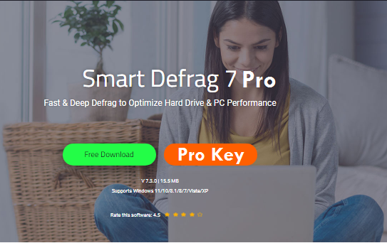 Iobit Smart Defrag 7.2 Pro Free License - for Windows 2022