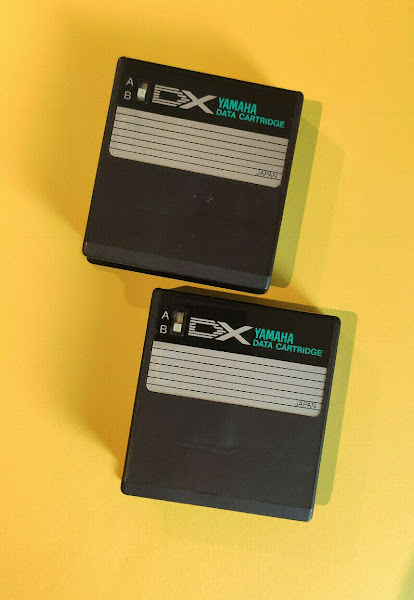 MATRIXSYNTH: Yamaha DX7 ROM Cartridge Set Vol 1 & 2 with Box