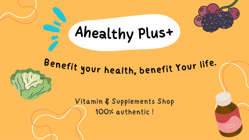 Ahealthy Plus อาหารเสริม วิตามิน ราคาถูก คุณภาพ จากอเมริกา แท้ 100%