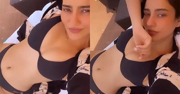 neha sharma black bikini sexy body