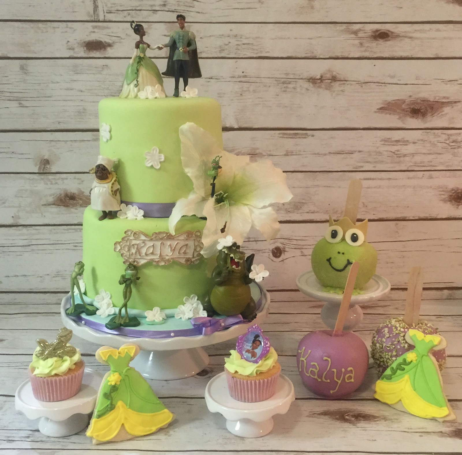 princess and the frog cake