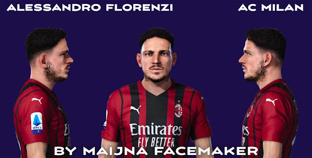 Alessandro Florenzi Face For eFootball PES 2021
