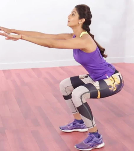 Shilpa Shetty hot yoga workout sexy body
