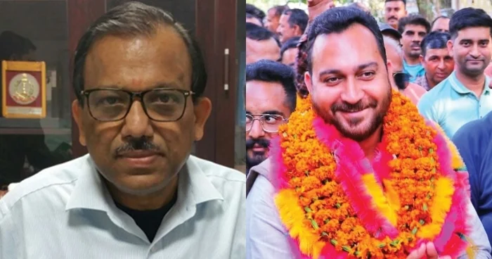Ashish Sharma and Retired IAS Rakesh Sharma