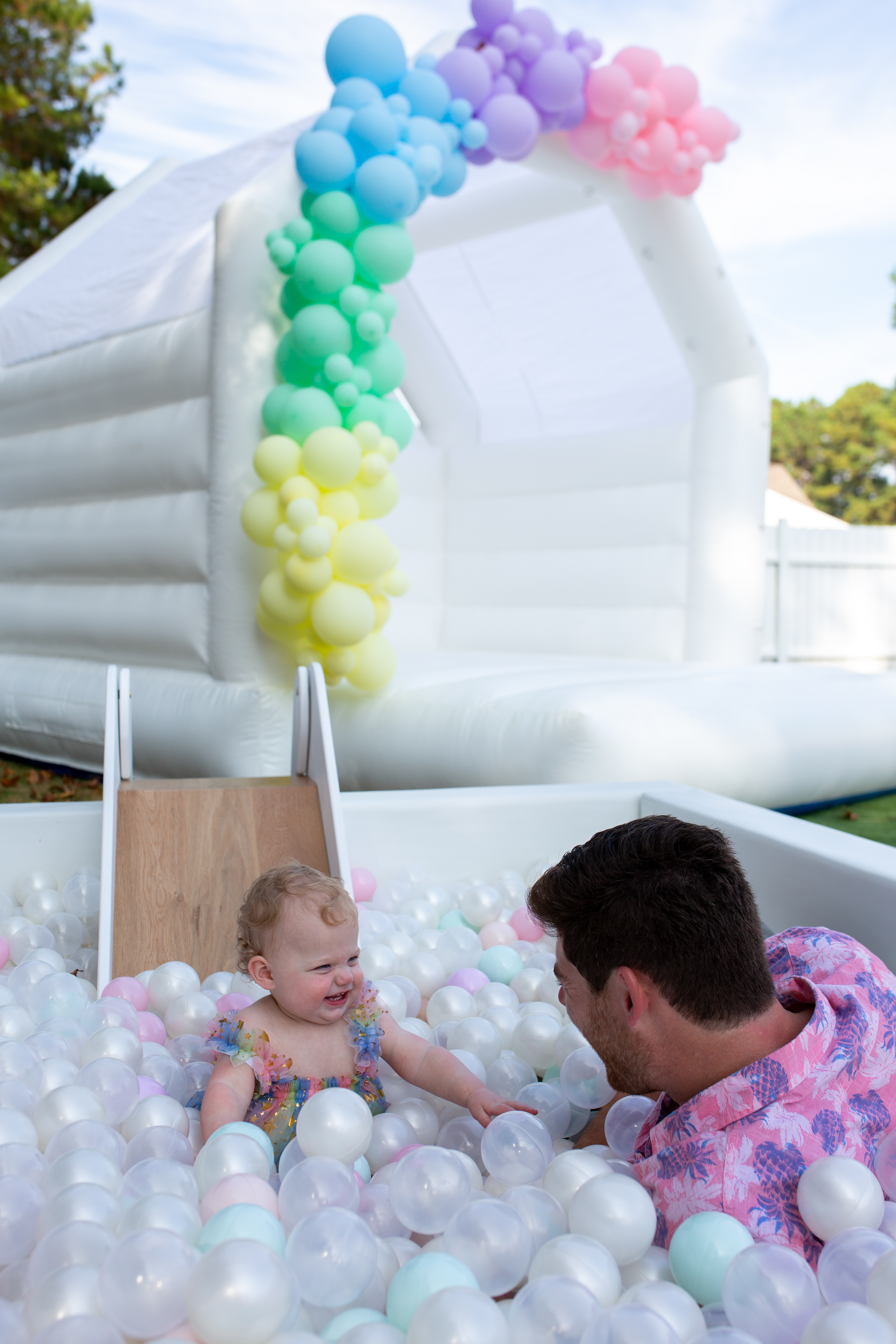 Charleston White Bounce House Party Rentals