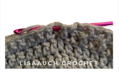Ribbed Crochet Baby hat pattern FREE Back post double crochet