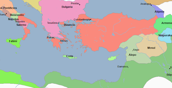 RECONQUISTA BIZANTINA DE CRETA.