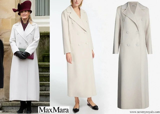 The Countess of Wessex wore a Max Mara Custodi Coat