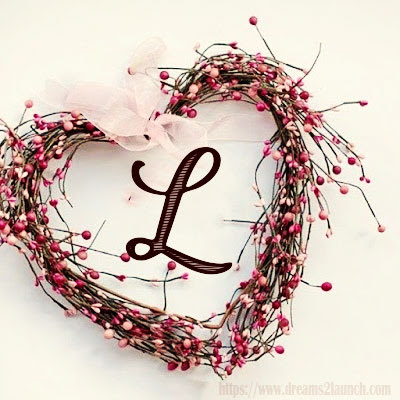 heart L name dp