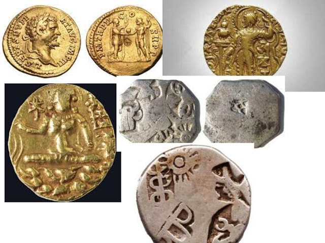 Ancient Indian Coinage System - Names, Makes and Weights of Coins
