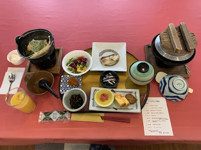 レインボー桜島の朝食