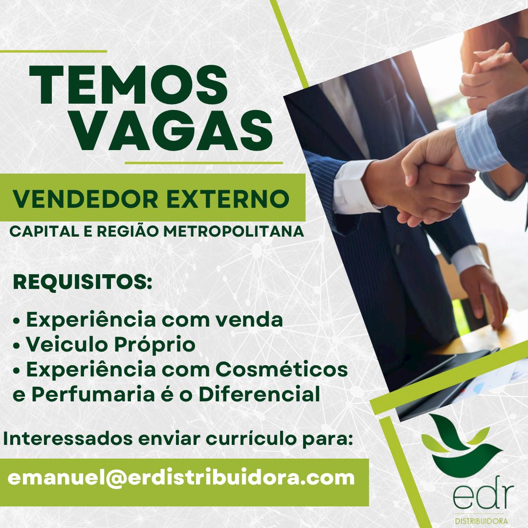 VENDEDOR(A) EXTERNO