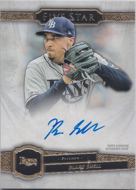 2021 Blake Snell Autograph Count: 4