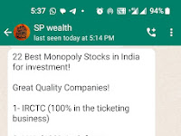 Best Monopoly Stocks in India for investment!