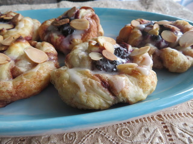 Blueberry Cheesecake Danish