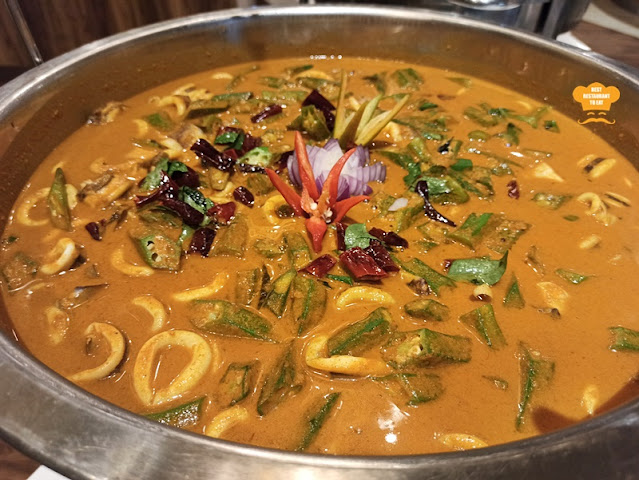 Palm Garden Putrajaya Ramadan Menu - Squid Curry