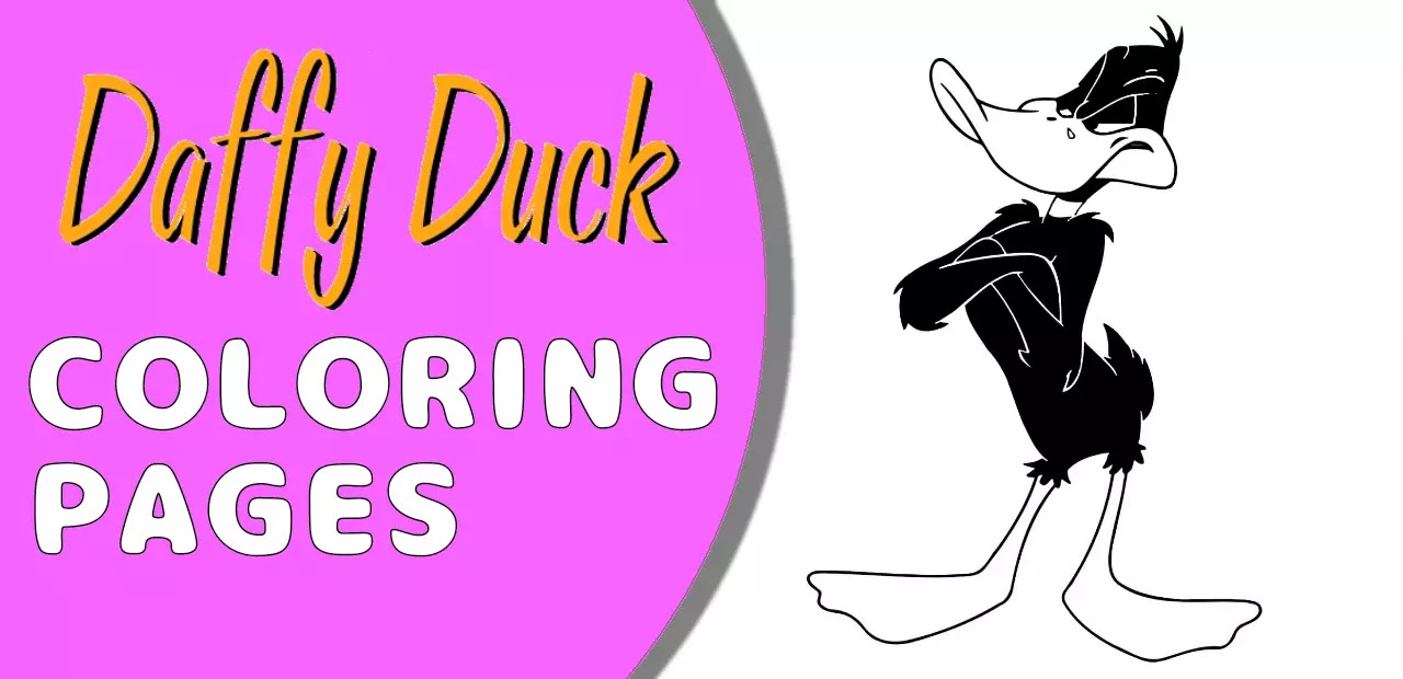 daffy duck coloring pages