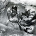 Two Soviet infantrymen frozen to death in their foxhole, 1940