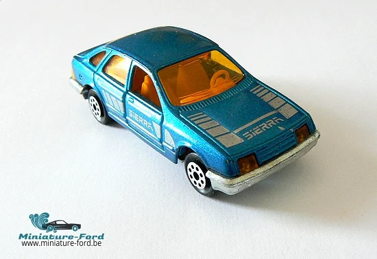 Majorette, Ford Sierra, bleu métal