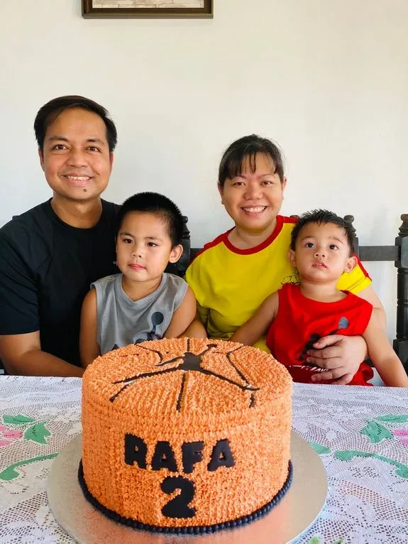 Rafa's themed party in our home in the province