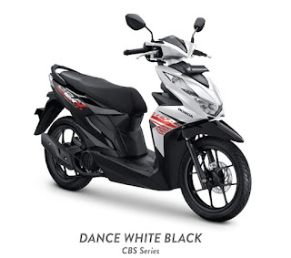 Honda Beat Dance White Black