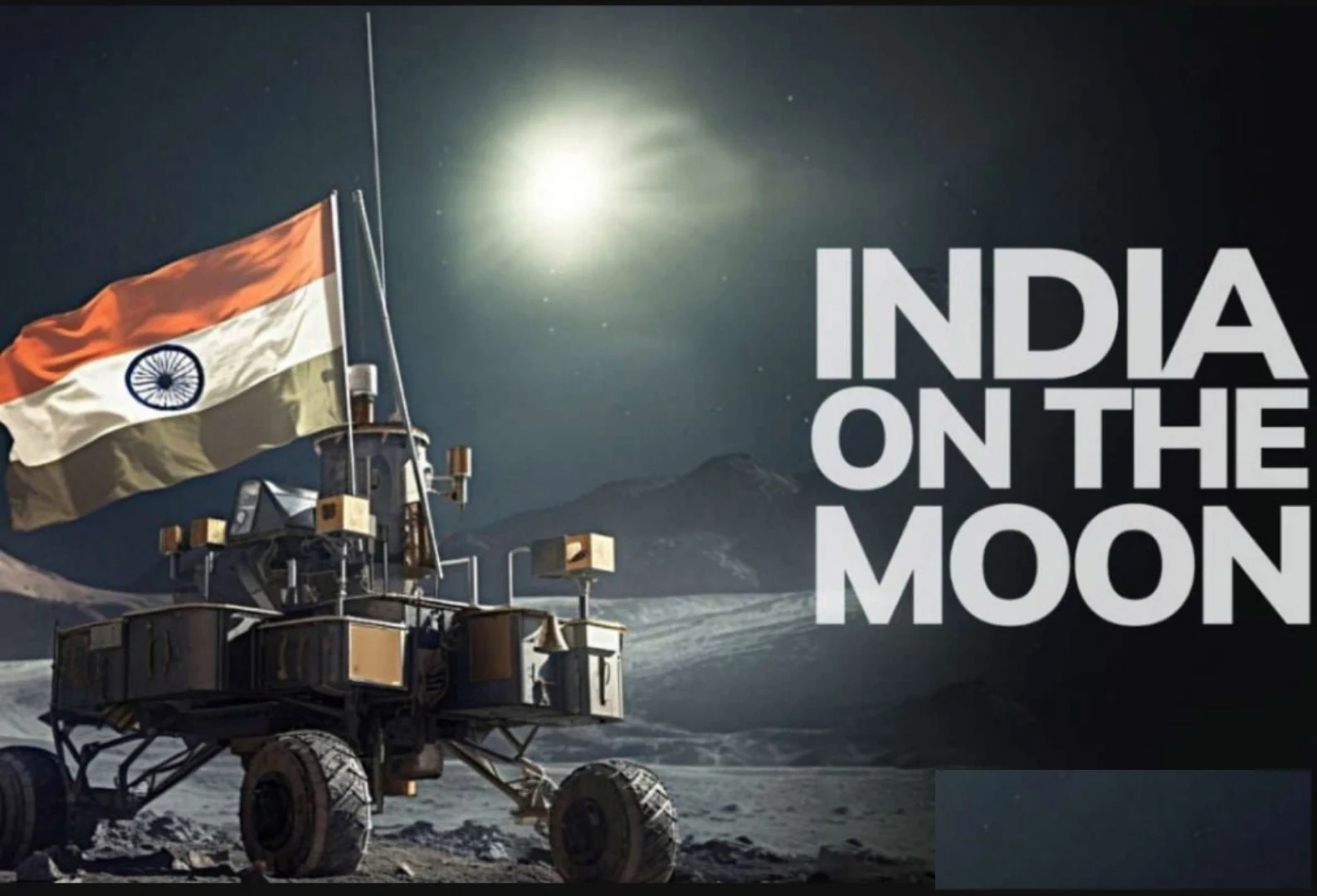 चंद्रयान-3: भारत ने चंद्रमा पर कदम रखा, इसरो का कहना है कि रोवर प्रज्ञान लैंडर से बाहर निकल रहा है